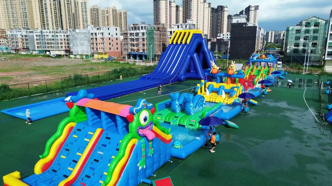 Альянс Надувный вышибальщик Игровая площадка Отскачивающий дом Водный горка Дети Отскачивающие замки Водный надувный отскачивающий дом Fo